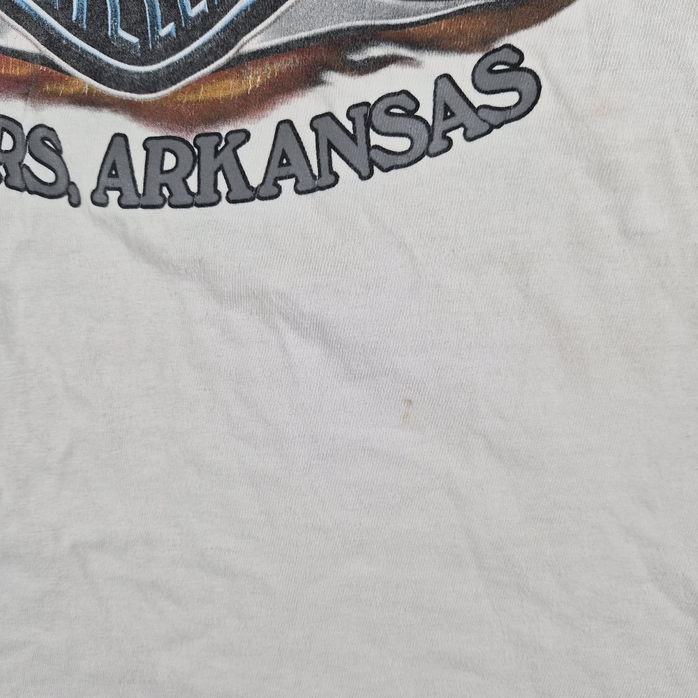 Vintage Harley-Davidson Pig Trail Rogers Arkansas T Shirt USA Made XL Biker... - Picture 6 of 9
